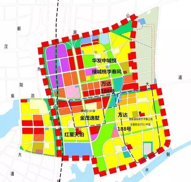 2018年12月29日,万达集团在当日的现场土拍中底价拿下了新洲阳逻的p